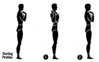 Posture exercise Starting Position 3.