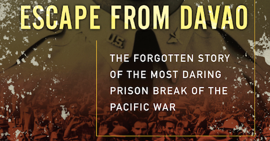 A podcast poster featuring images of Ed Dyess during WWII.